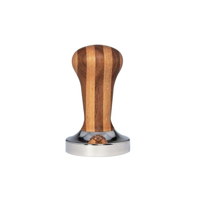 Ergo Striped Wood Tamper - Medium Walnut | Customisable Accessories for ...